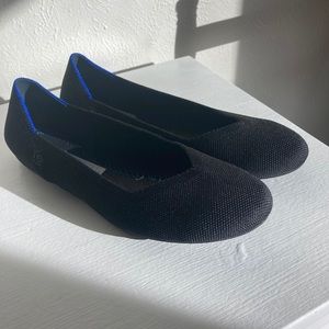 Rothy’s Black Solid Flat 9.5